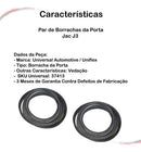 Par De Borrachas Da Porta Jac J2 J3 J5 J6