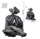 Saco De Lixo 250 Litros Reforçado Preto - 50 Unidades