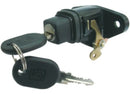 Kit Fechadura Botão C/ Chave Porta Mala Uno 96 A 03 - UN / 2