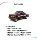 Par De Fechaduras Dianteiras Mecânica D20 D40 1985 A 1997