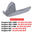 Par Maçaneta Interna Gatilho Puxador Peugeot 308 2017 A 2021 - UN / 2