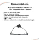 Máquina Do Vidro Elétrico Diant Esq Symbol 09 A 13