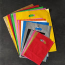 Sacolas Plasticas  25x35 Boca De Palhaço Pct 500 Un.cores:azul