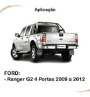 Kit 4 Maçanetas Externas Preto Ranger G2 4 Portas 09 A 12 - UN / 4