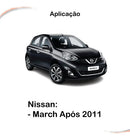 Par Amortecedor Porta-malas Mola A Gás Nissan March Após 11 - UN / 2