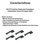 Kit Fechadura Volvo Fh Após 05 - 5 Peças