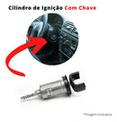 Cilindro Ignição Coluna Direção Com Chave Zafira 2001 A 2012