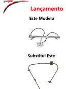 Máquina Do Vidro Mecânica Direita (sistema Cabo) Brasilia