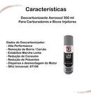 Descarbonizante Limpa Bicos Injetores E Carburadores 300 Ml