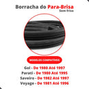 Borracha Do Para-brisa Vidro Dianteiro Gol 1980 Até 1997