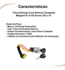 Trava Direção C/ Elét Completo Megane 97 A 05 Scenic 99 A 10