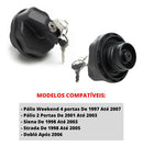 Tampa Tanque De Combustivel Strada Com Chave 1998 Até 2005