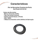 Par De Borrachas Premium De Porta Gol Parati G2 G3 G4 - UN / 2