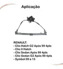 Máquina Do Vidro Elétrico Diant Esq Symbol 09 A 13