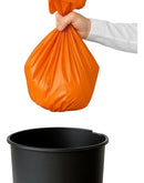 Saco De Lixo 200l Reforçado Laranja 50 Und