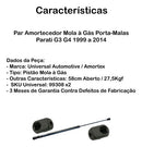 Par Amortecedor Mola à Gás Porta-malas Parati G3 G4 99 A 14