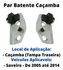 Par Batente Caçamba Tampa Traseira Saveiro G2 G3 G4 G5 G6