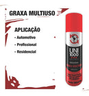 Kit 6 Graxa Spray Lubrificante Multiuso Alta Aderência
