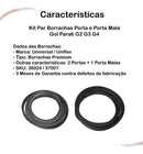 Kit Par Borrachas Porta E Porta Mala Gol Parati G2 G3 G4 - UN / 3
