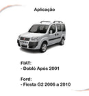 Par Palhetas Dianteiras Metálicas 23 /19  Dobló Após 2001