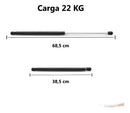 Par Amortecedores Grade Frontal Capô Trakker 97 A 07
