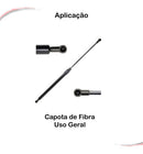 Par Amortecedor Mola à Gás Para Capota De Fibra 59,8cm 10kgf