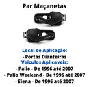 Par Maçaneta Interna Dianteira Siena Palio E Weekend 96 A 07 - UN / 2