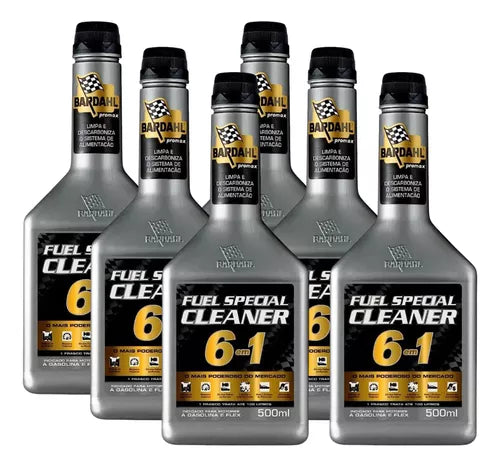 Kit 6 Bardahl Fuel Special Cleaner 500 Ml - UN / 6