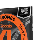 Encordoamento Guitarra 10-48 D Addario Chromes ECG23PL