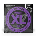 Encordoamento Guitarra 7C 11-65 D Addario XL Chromes ECG24-7