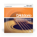Encordoamento Violão Aço 10-47 D Addario Phosphor EJ15