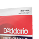 Encordoamento Violão Aço 13-56 D Addario Phosphor EJ17
