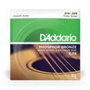 Encordoamento Violão Aço 14-59 D Addario Phosphor EJ18