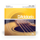 Encordoamento Violão Aço 1256 D Addario Phosphor Bronze EJ19