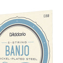 Encordoamento Para Banjo 5C D Addario Nickel Plated EJ60