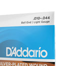 Encordoamento Violão Aço .010 D Addario Silver-Plated EJ83L