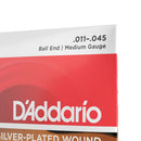 Encordoamento Violão Aço .011 D Addario Silver-Plated EJ83M