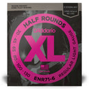 Encordoamento Baixo 6C 30-130 D Addario Half Rounds ENR71-6