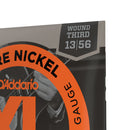 Encordoamento Guitarra 13-56 D Addario XL Pure Nickel EPN22