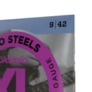 Encordoamento Guitarra 09-42 D Addario XL Pro Steels EPS520