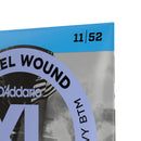 Encordoamento Guitarra 11-52 D Addario XL Nickel EXL116