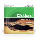 Encordoamento Violão Aço 09-45 Corda Extra D Addario EZ890-B