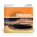 Encordoamento Violão Aço 10-50 Corda Extra D Addario EZ900-B