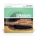 Encordoamento Violão Aço 12-54 D Addario 85/15 Bronze EZ920