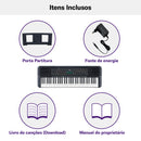 Teclado Arranjador 61 Teclas Psr E273 Com Fonte Bivolt Yamaha