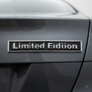 Emblema Adesivo "limited Edition" Metal Cromado Tuning Carro E Moto