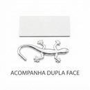 Emblema Automotivo Metal Lagartixa 3d Adesivo Cromado Carro Moto Decoração