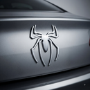 Emblema Adesivo Aranha 3d Metal Cromado Tuning Carro E Moto