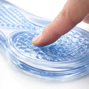 Palmilha Ortopédica Gel Silicone Anatômica Unissex Ajustável Original Dor Esporão 42/44