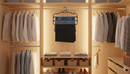 Cabide Preto Para Calças 3 Divisórias Reforçado Organiza Closet Luxo